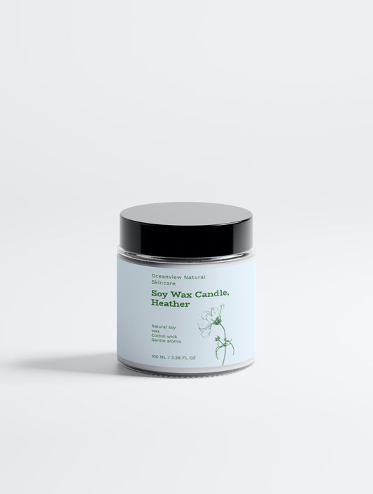 Soy Wax Candle, Heather/Ljung