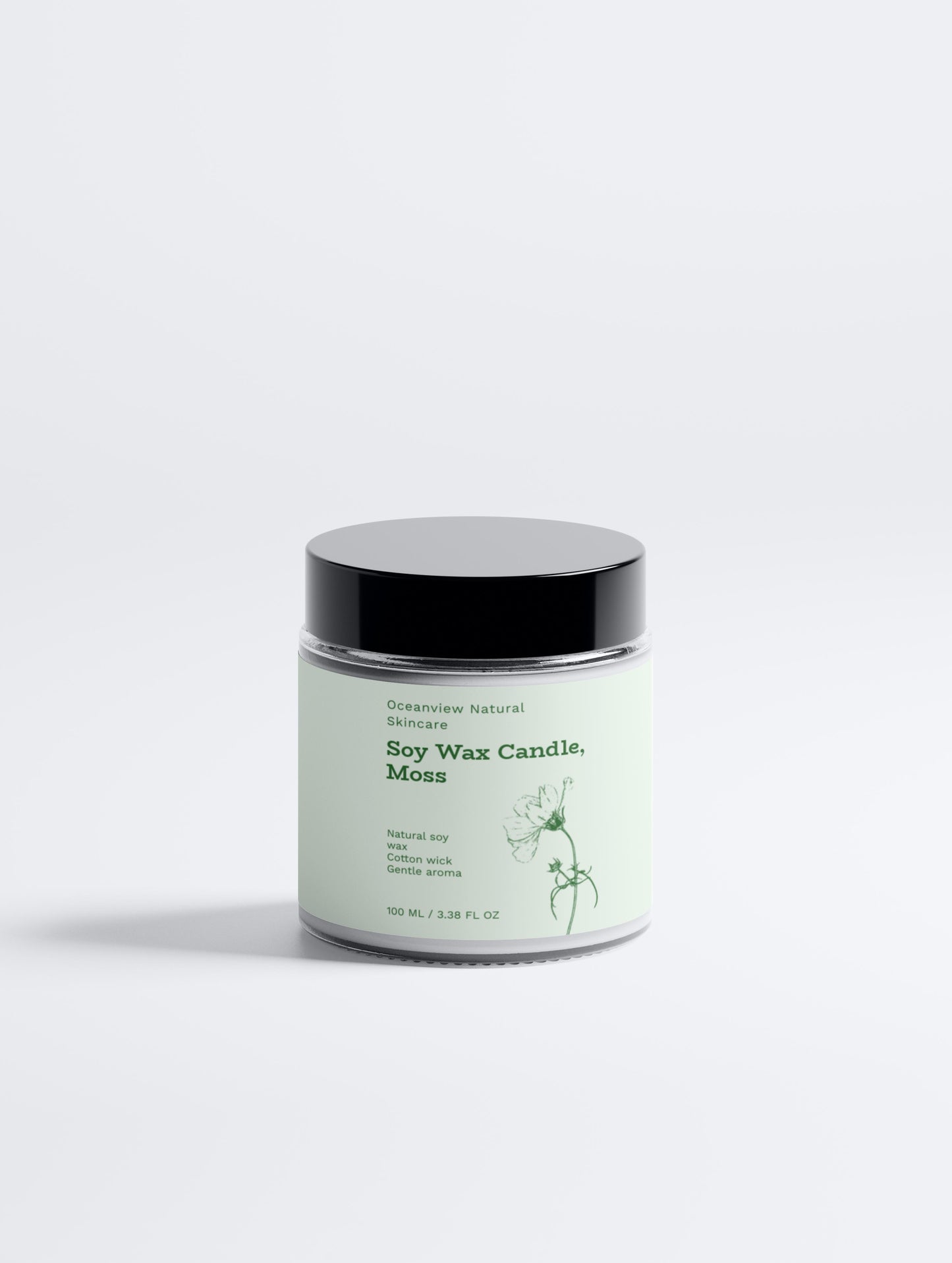 Soy Wax Candle, Moss 100 ml
