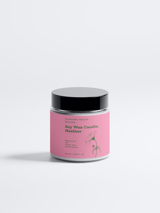 Soy Wax Candle, Heather/Ljung 100 ml