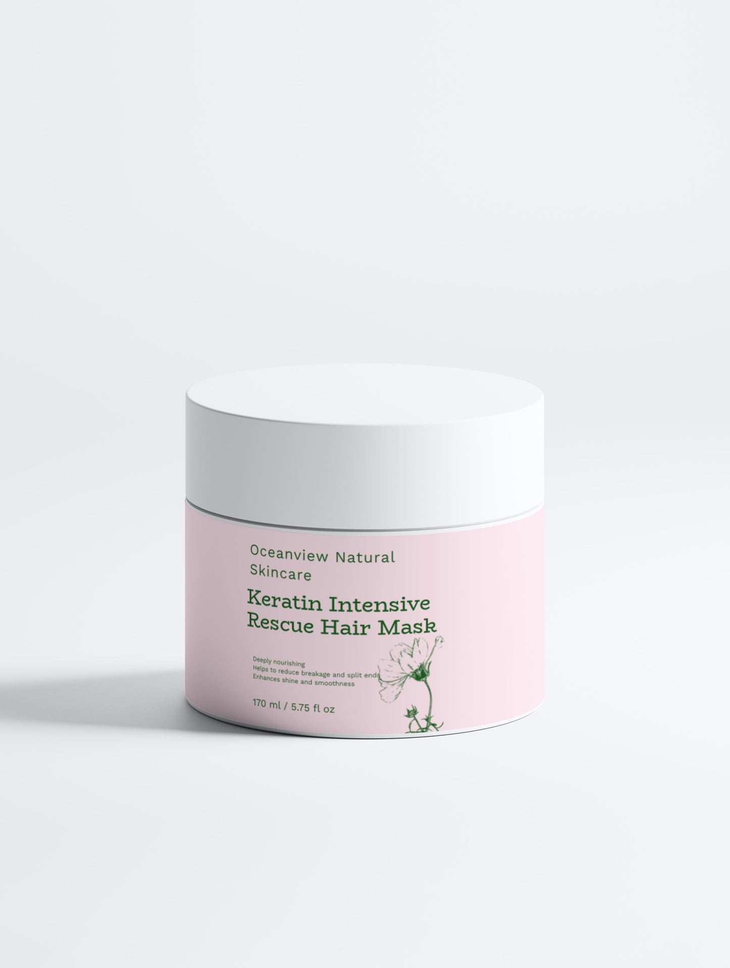 Keratin Intensive Rescue Hair Mask Flower