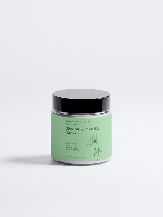 Soy Wax Candle, Moss 100 ml